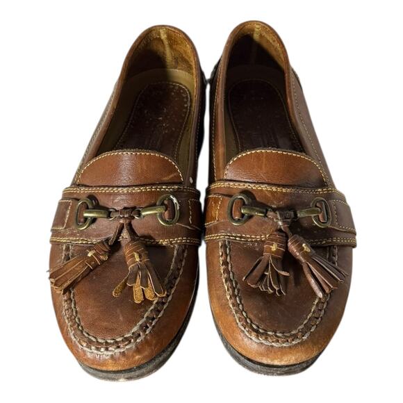 Johnston Murphy Horse Bit Driving Moc Loafer 20-7200 Mens Size 9.5 D Shoes - Picture 3 of 8